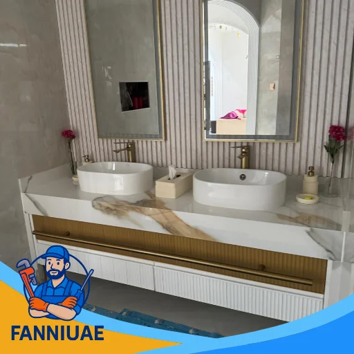 تركيب مغاسل المنيوم في دبي