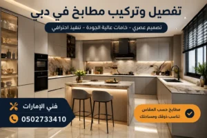 تفصيل وتركيب مطابخ في دبي